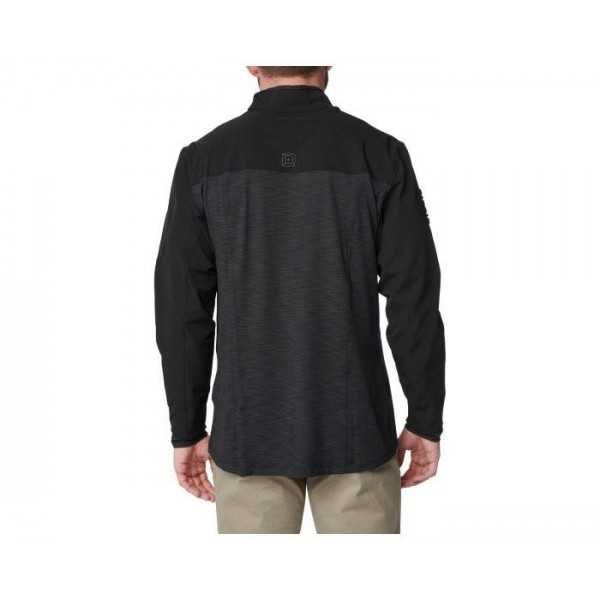 Bluzon tactic Rapid Half Zip, 5.11 Tactical, 54/56, negru