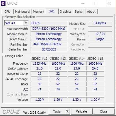 2x8Gb RAM 3200Ghz Оперативная память 8 + 8 гигабайт для ноутбука