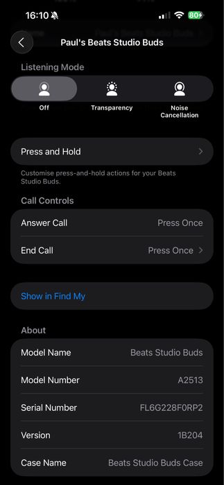 Beats Studio Buds