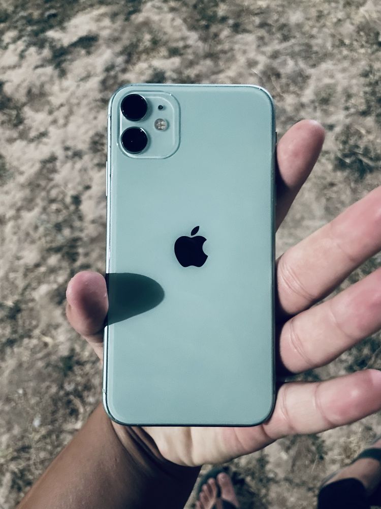 iPhone 11 көк цвет