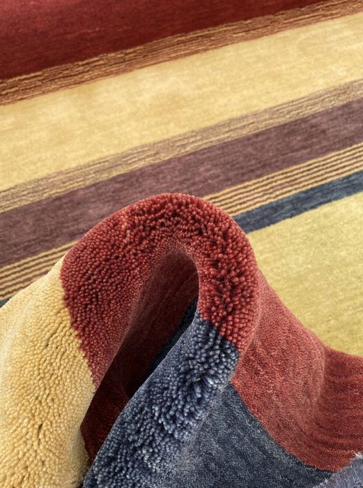 covor lana naturala, Gabbeh Loribaft, 300x200cm, manual, practic nou