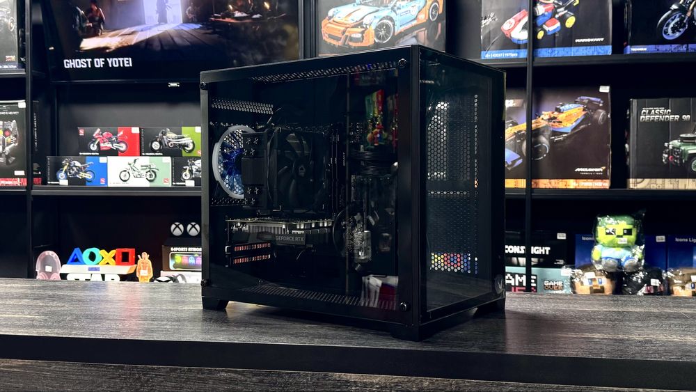 Компьютер+монитор i3 14100 F RTX 3050 6 gb
