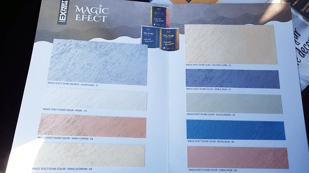 Vopsea pensulata decorativa Magic Efect. Toate nuantele sunt pe stoc!!