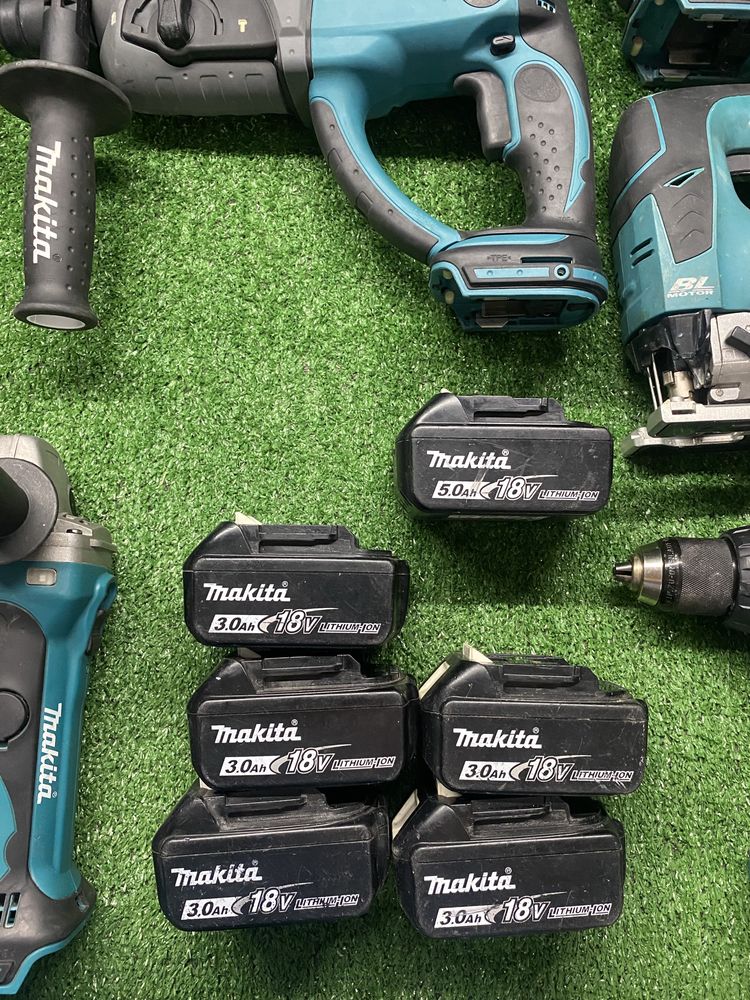 Makita 18v Перфоратор/шлайф/зеге/саблен трион/винтоверт