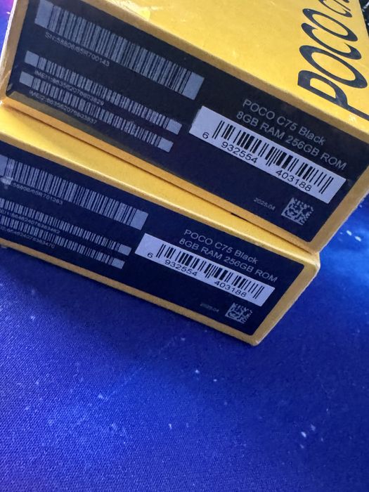 Telefon Mobil Poco C75 , Nou sigilat , 256/8GB , Nou!
