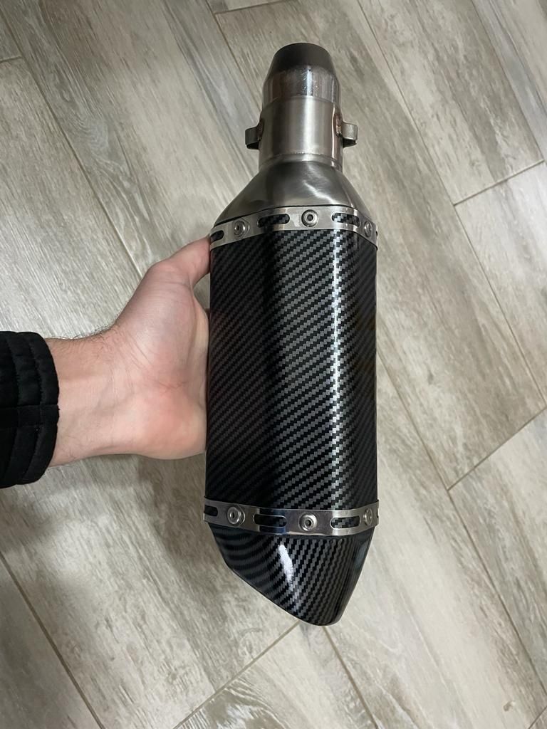 Toba sport moto atv scuter carbon titan evacuare esapament motocicleta