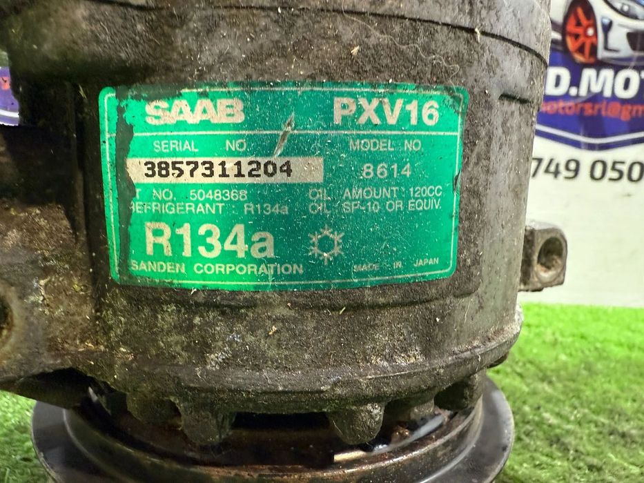 COMPRESOR AC LAND ROVER Freelander I / ROVER 75 / 45 / SAAB 9-5 / COD OEM 8614 5048368