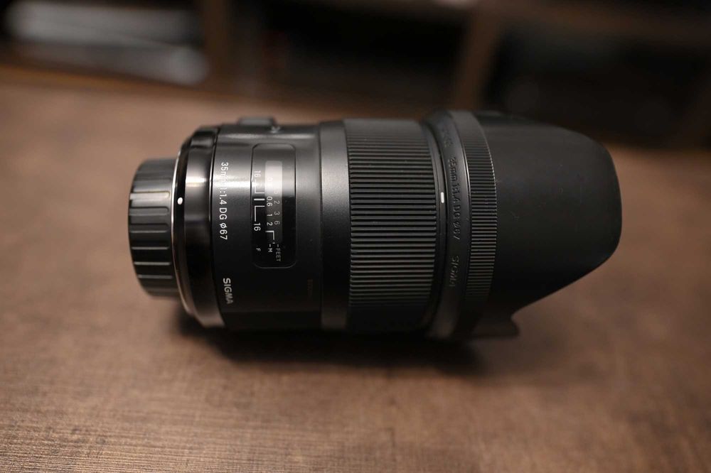 Sigma 35mm Obiectiv Foto DSLR F1.4 Art DG HSM Montura Nikon FX