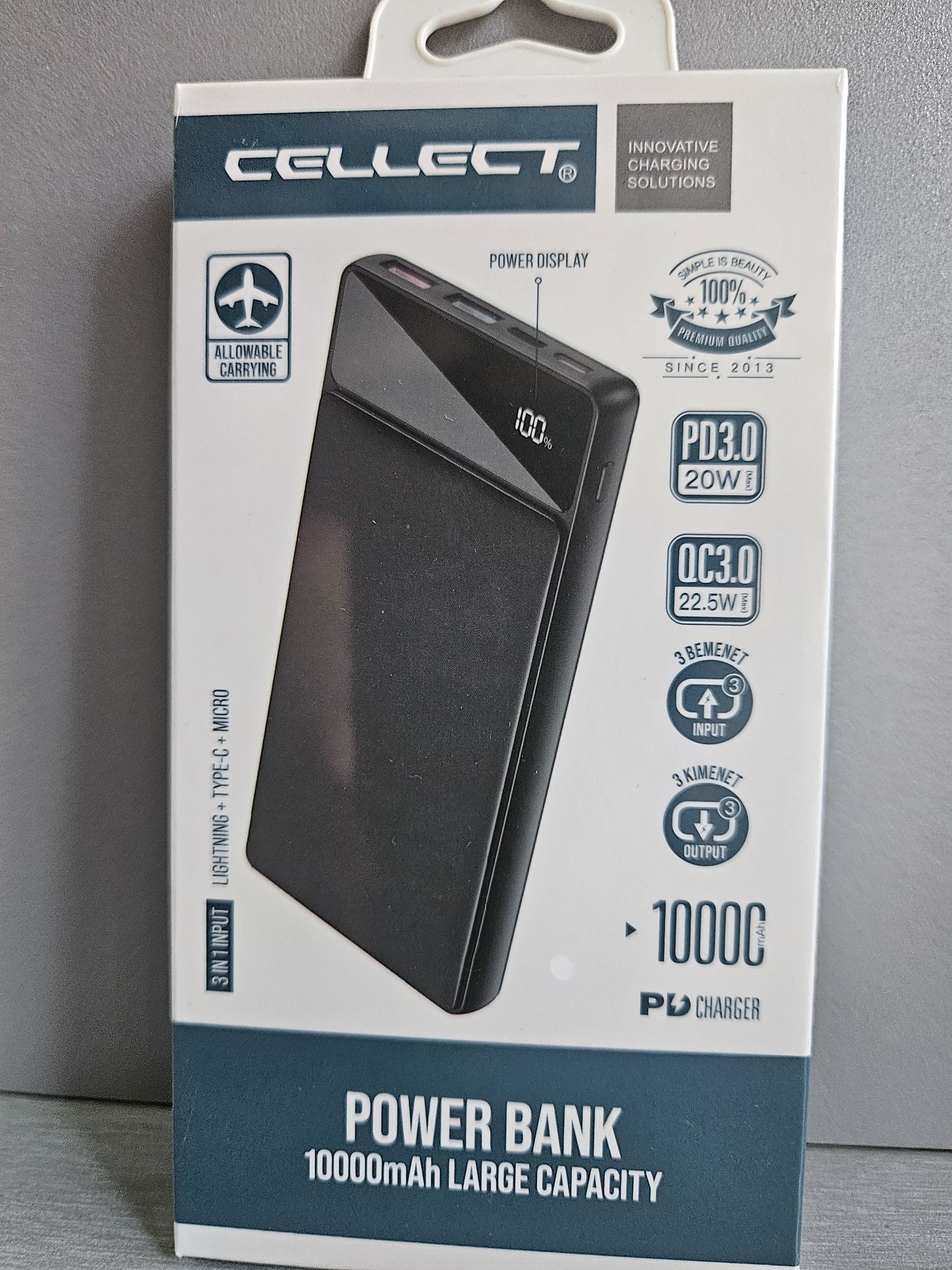 Външна батерия 10 000 mAh