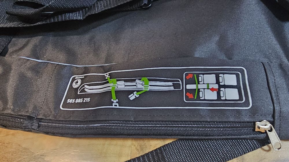 Husă skiuri Skoda originală