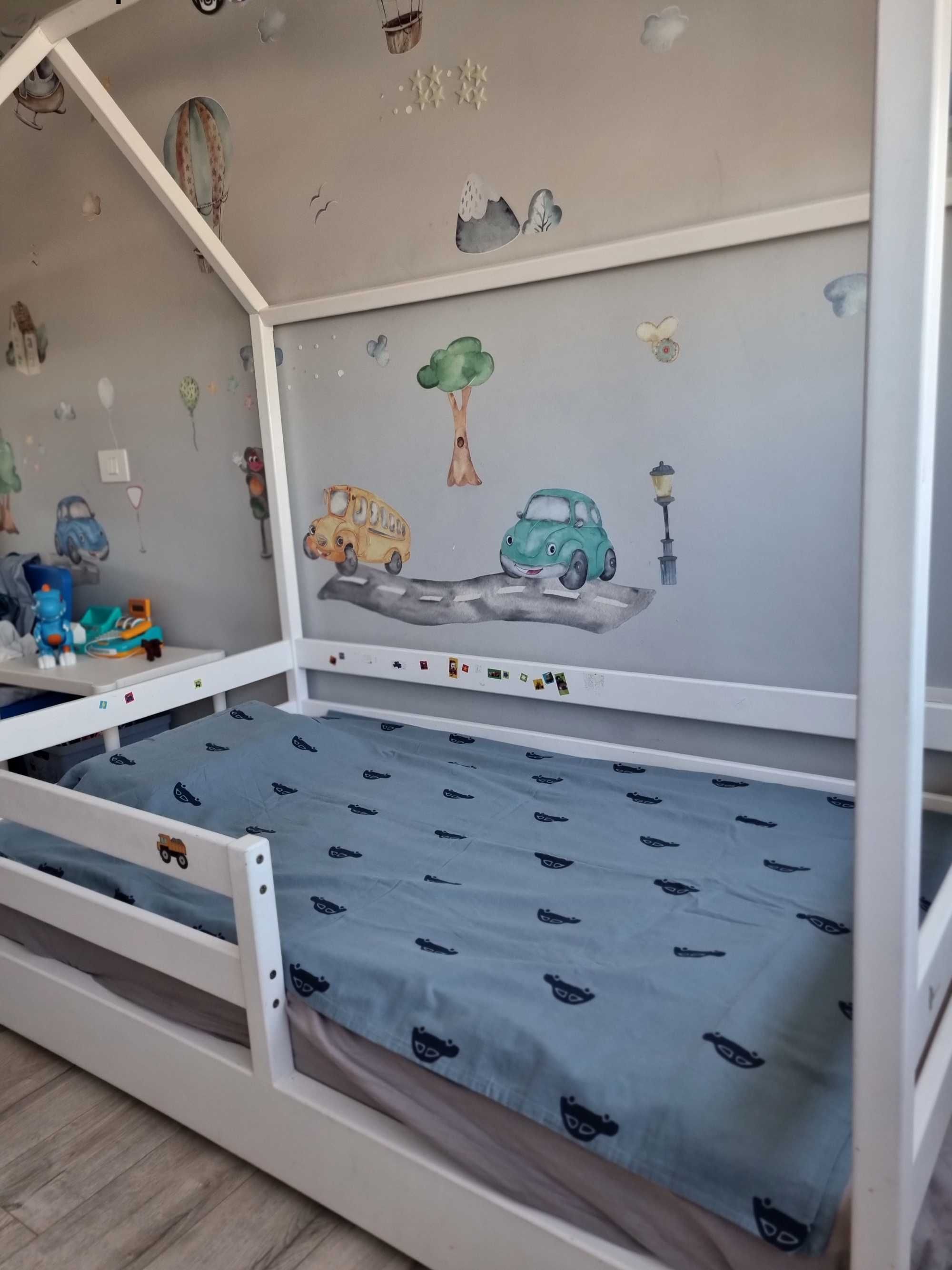 Pat casuta Montessori 90x160 cm