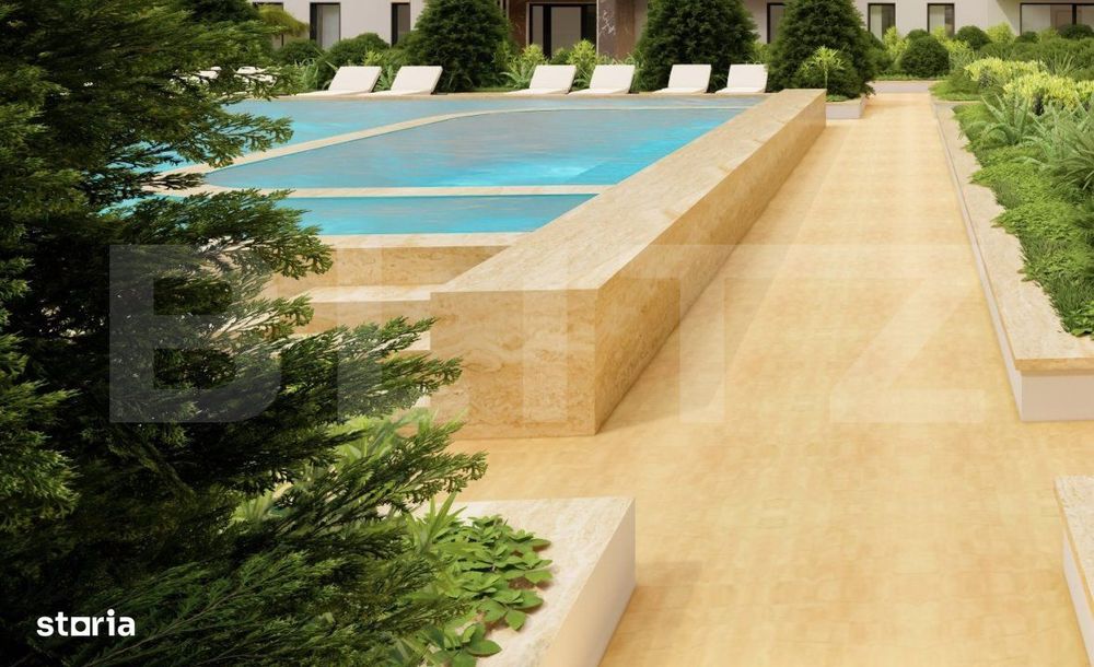 Apartament studio, 40 mp, 1 Balcon, 1 loc parcare subterana, zona Toro