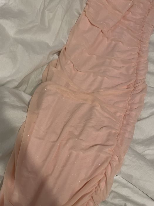 Rochie lunga roz