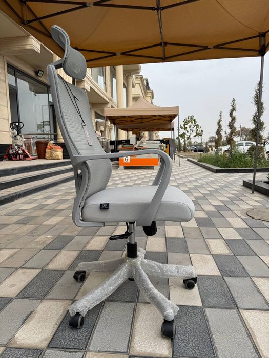 Кресло для офиса Tesla Gray