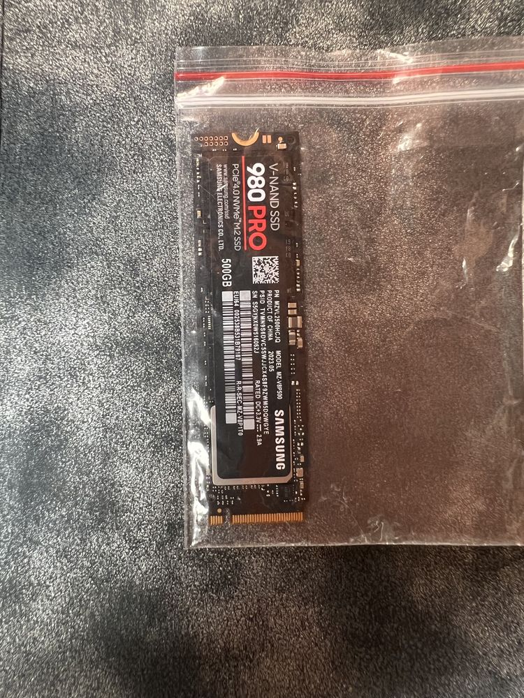 Samsung ssd 980 pro 500gb