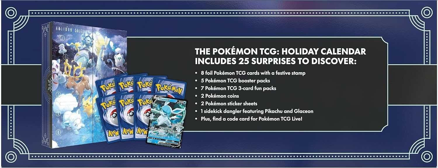 Адвент календар на Pokémon TCG 2023