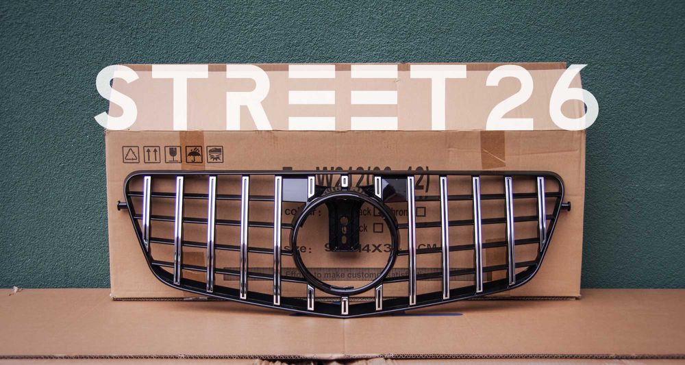 Grila Centrala Mercedes E-Class W212 (2009-2013) Panamericana Chrome