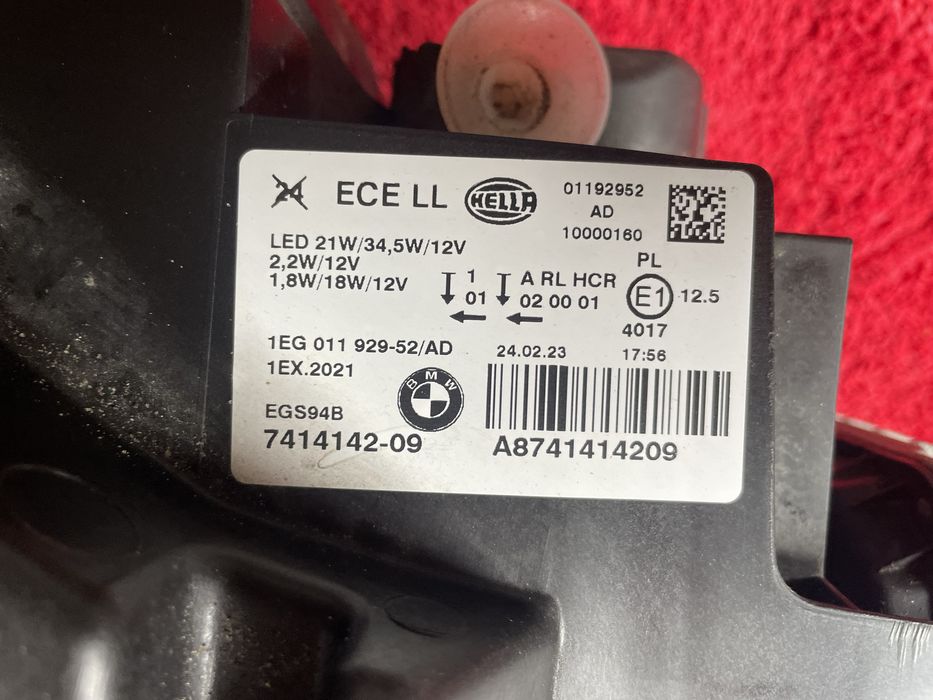 Far dreapta fata HELLA original complet BMW Seria 1 F20/F21 1EG011929