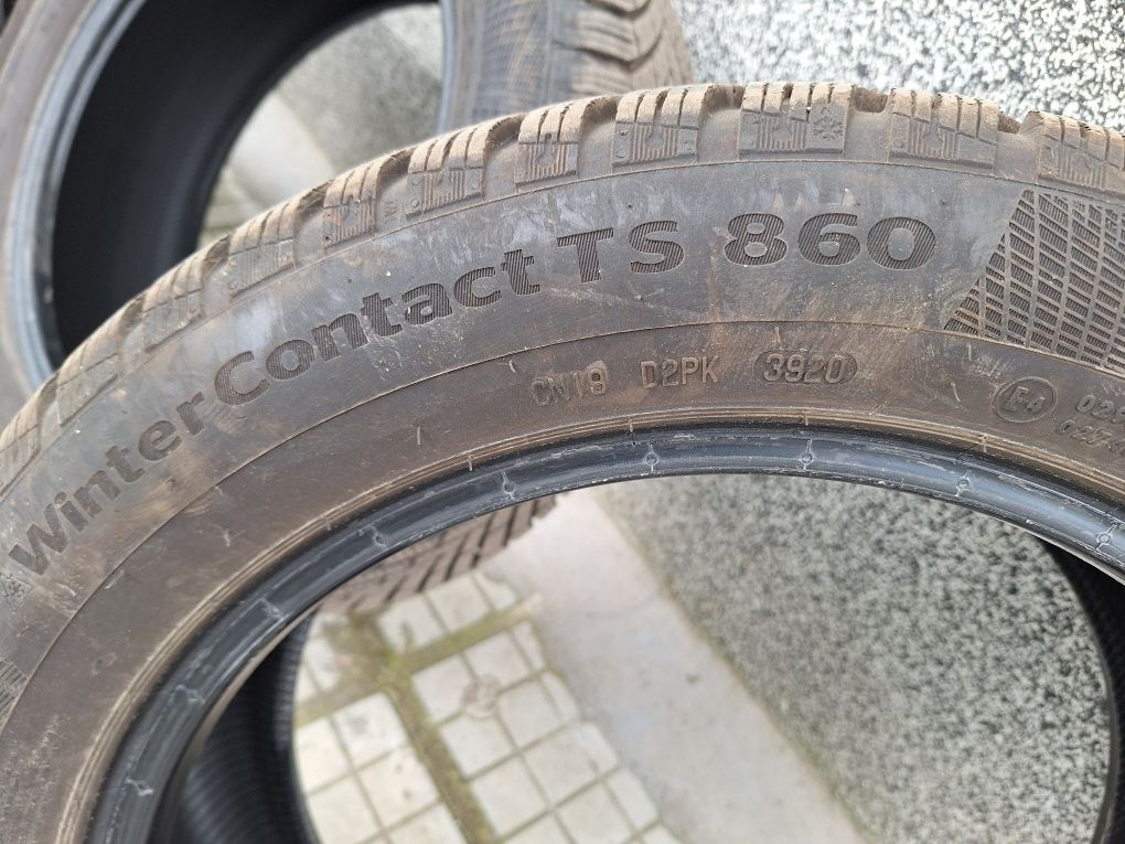 195/55/16  Continental Winter Contact TS860 7.5mm