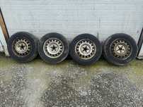 Jante cu anvelope 215/65/16 Hankook M+S iarna pt Mercedes Vito