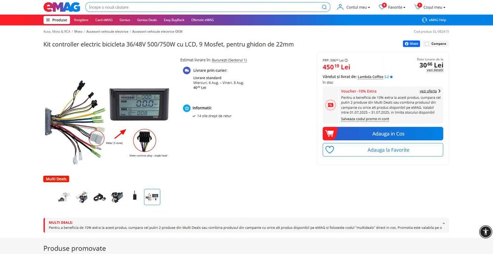 BIGTREETECH Panda Touch Ecran SMART Imprimante 3D, REDUS de la 500RON