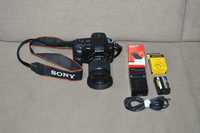Aparat foto DSLR SONY Alpha A200 + obiectiv Sony 18-70mm