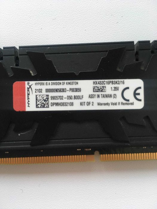 Kingston HyperX FURY Black 16 gb ОЗУ