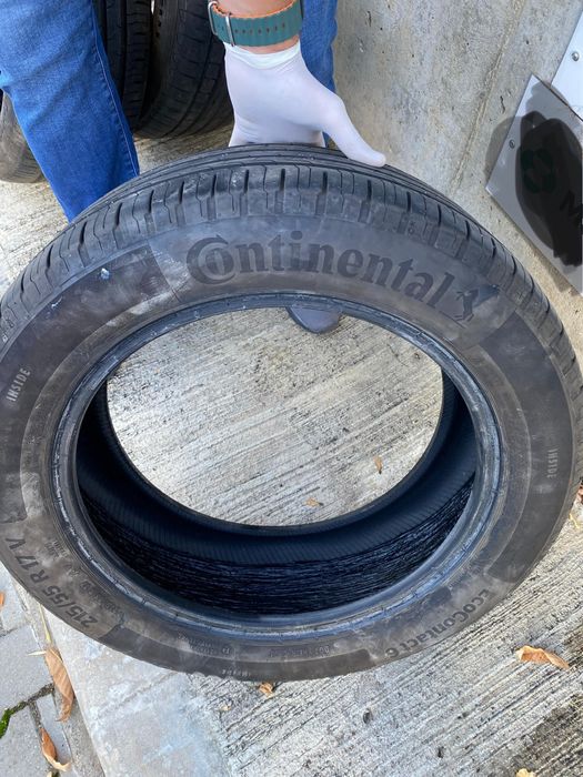 Cauciucuri 215/55r/r17 Continental și pirelli