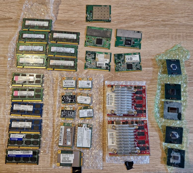 Lot componente laptop