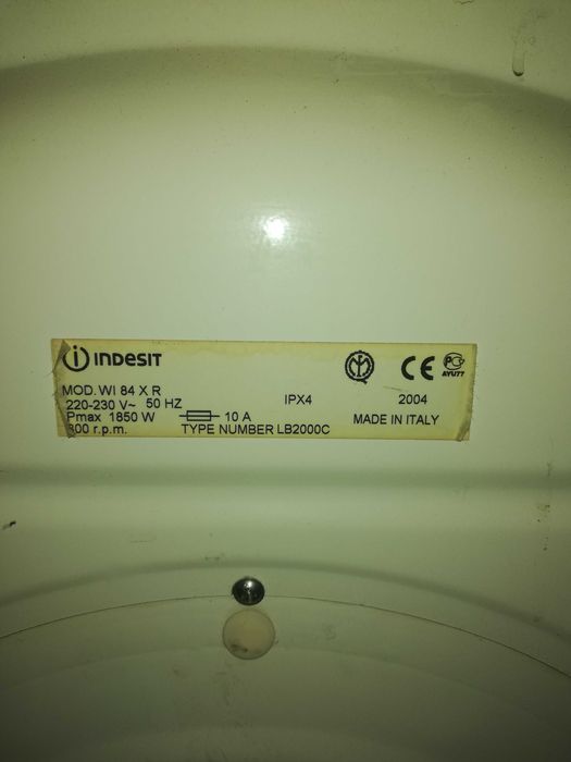 Плата управления стиральной машины Indesit WI 84 X R