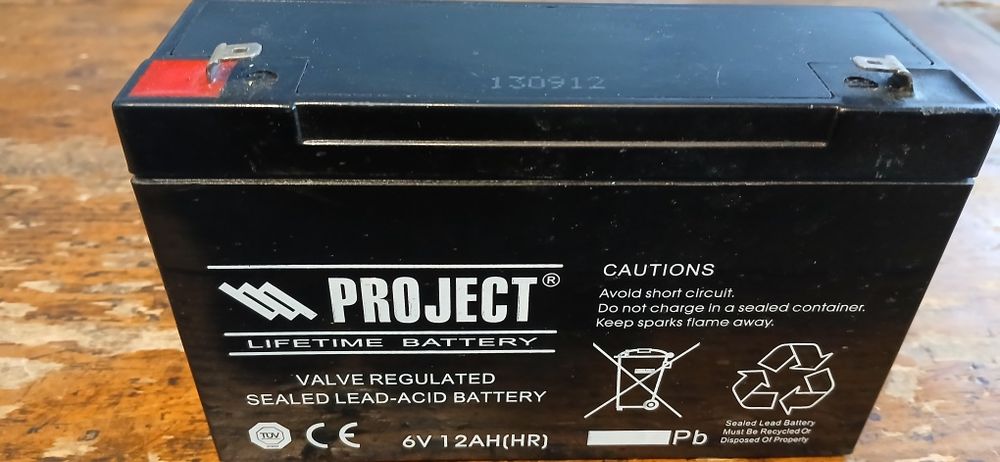 Нова батерия 6V/12Ah