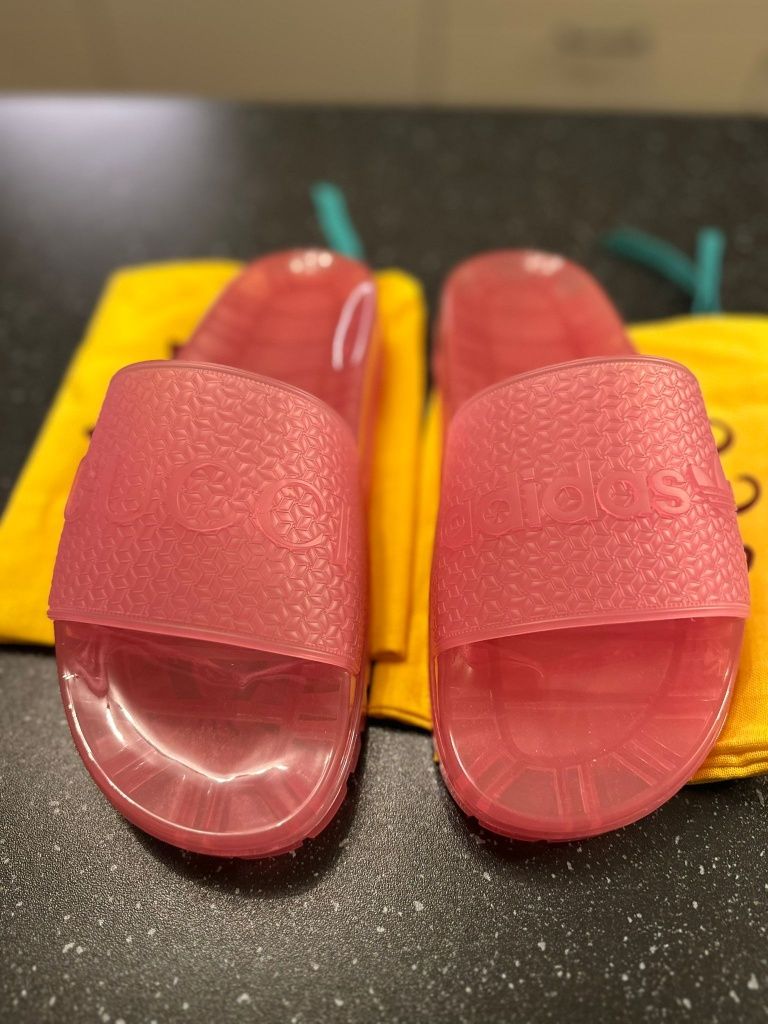 Șlapi Gucci x Adidas
