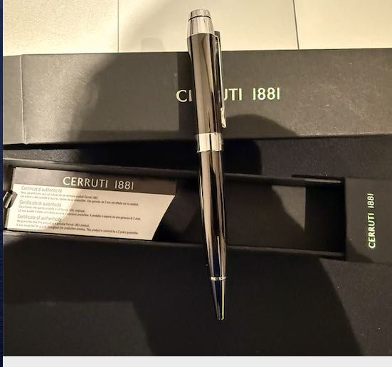 Cerruti Heritage Pix Ballpoint cu cerneală Albastru