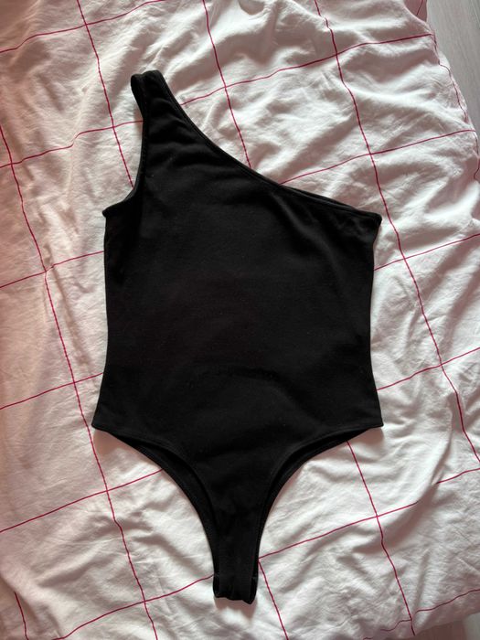 Черно Боди с Едно Рамо