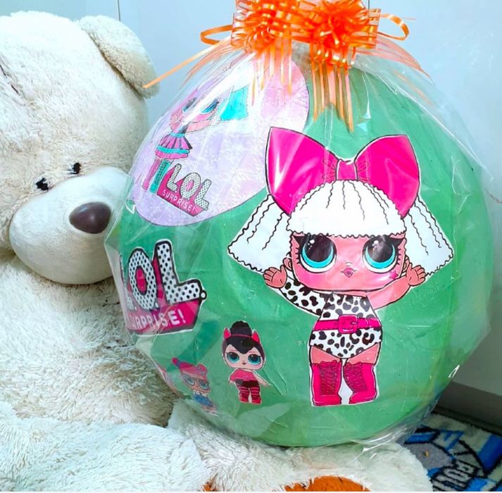 Мега киндер сюрприз каробка