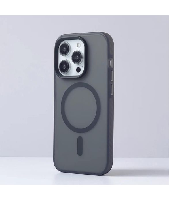 Iphone 14/15/16/PRO/MAX/PLUS Husa Handfeeling Cerc Magnetic Tp Plastic