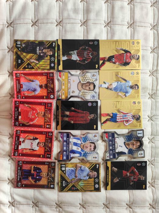 Topps Match Attax extra футболни картички