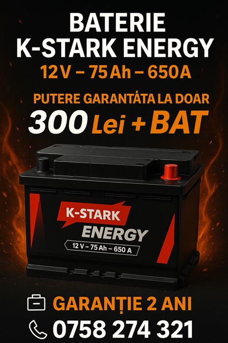 Baterie K-STARK ENERGY 12V – 75Ah
