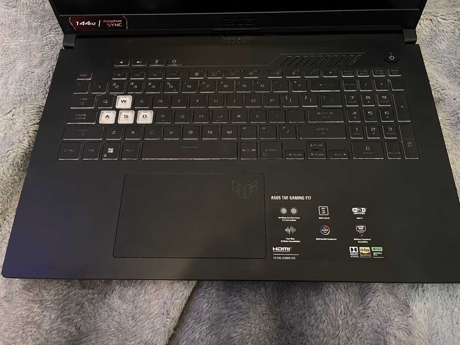 Laptop gaming ASUS TUF F17 Intel i9-12900H + NVIDIA RTX 4070 + SSD 1TB