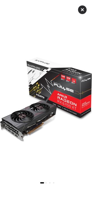 Placa video - Sapphire Radeon Pulse RX6700 XT 12gb