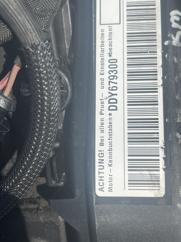 Motor Skoda Octavia 3 1.6 tdi an 2017 cod DDY