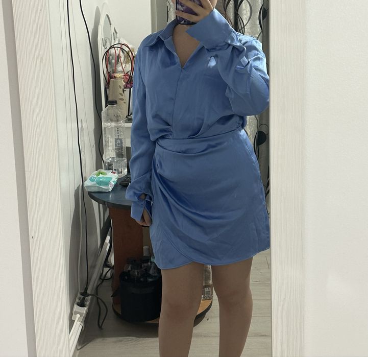 Rochie albastra  zara S