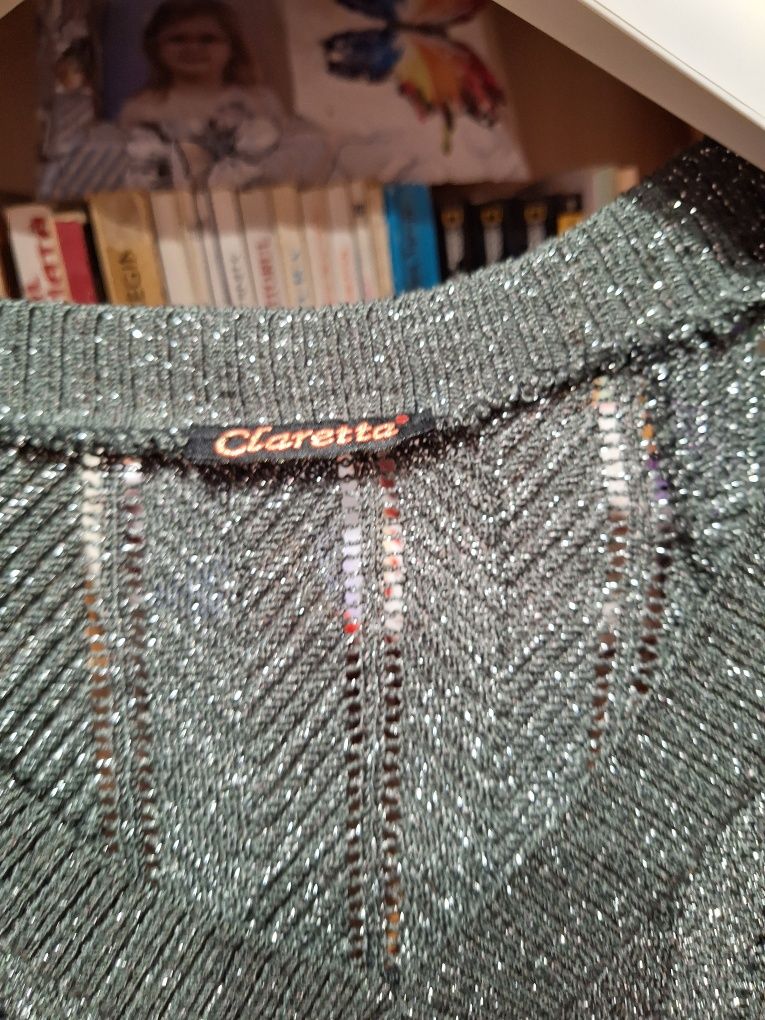 Cardigan argintiu