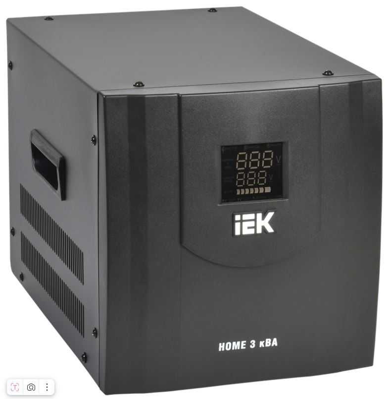 Стабилизатор напряжения серии HOME IEK