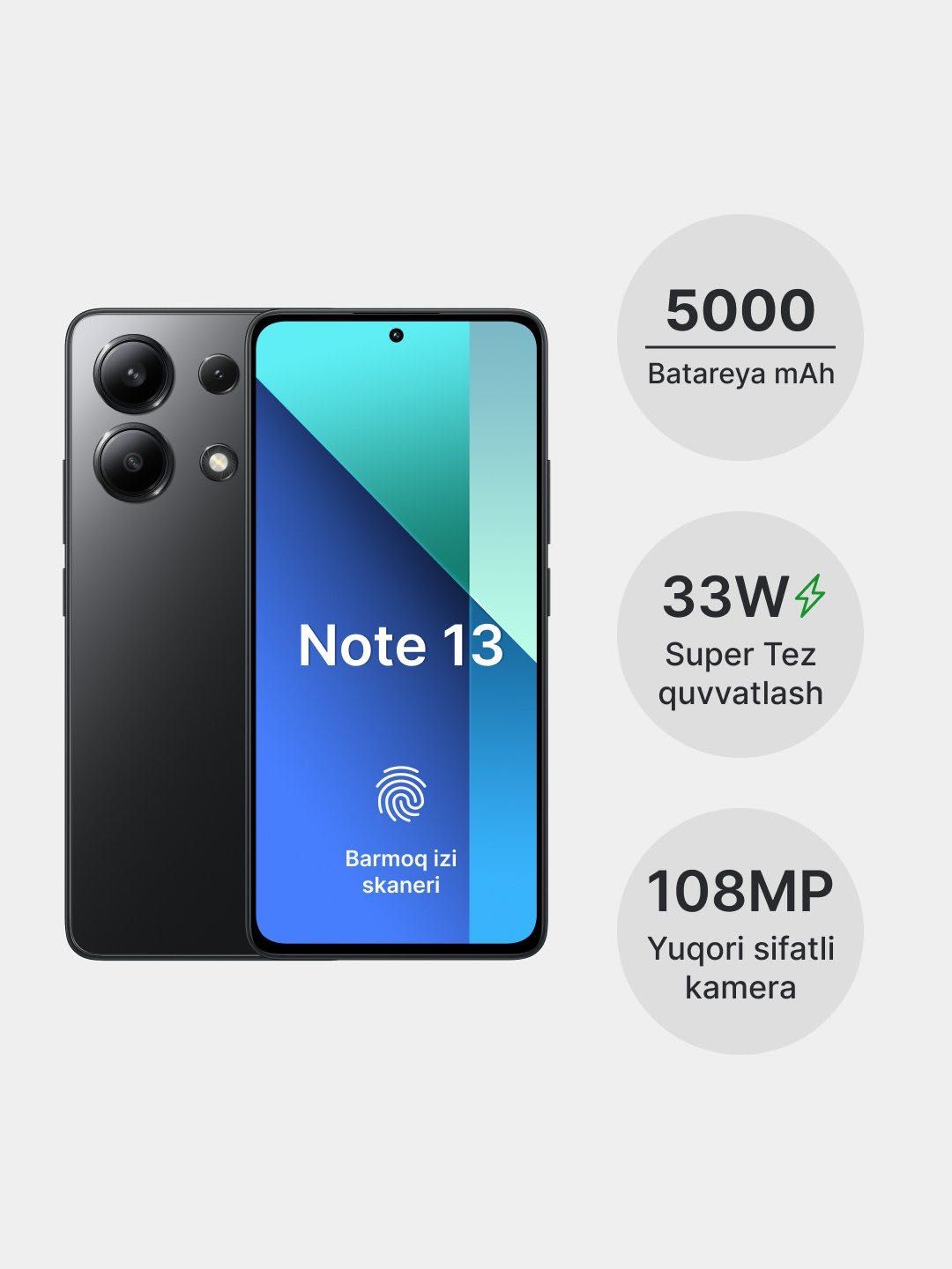 #RASSROCHKA#Redmi Note 13 128GB Halol Nasiya Savdo +Dostavka