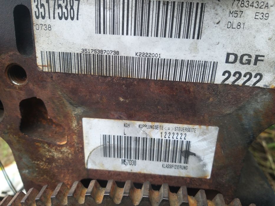 Двигател 3.0дизел М57D30 за Е39