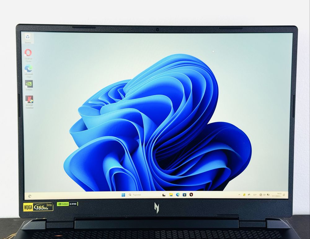 Лаптоп Acer Nitro 16 165Hz i7-13620H 16RAM 1TB RTX 4050 Black Гаранция
