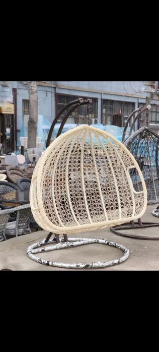 Качеля 3х местная