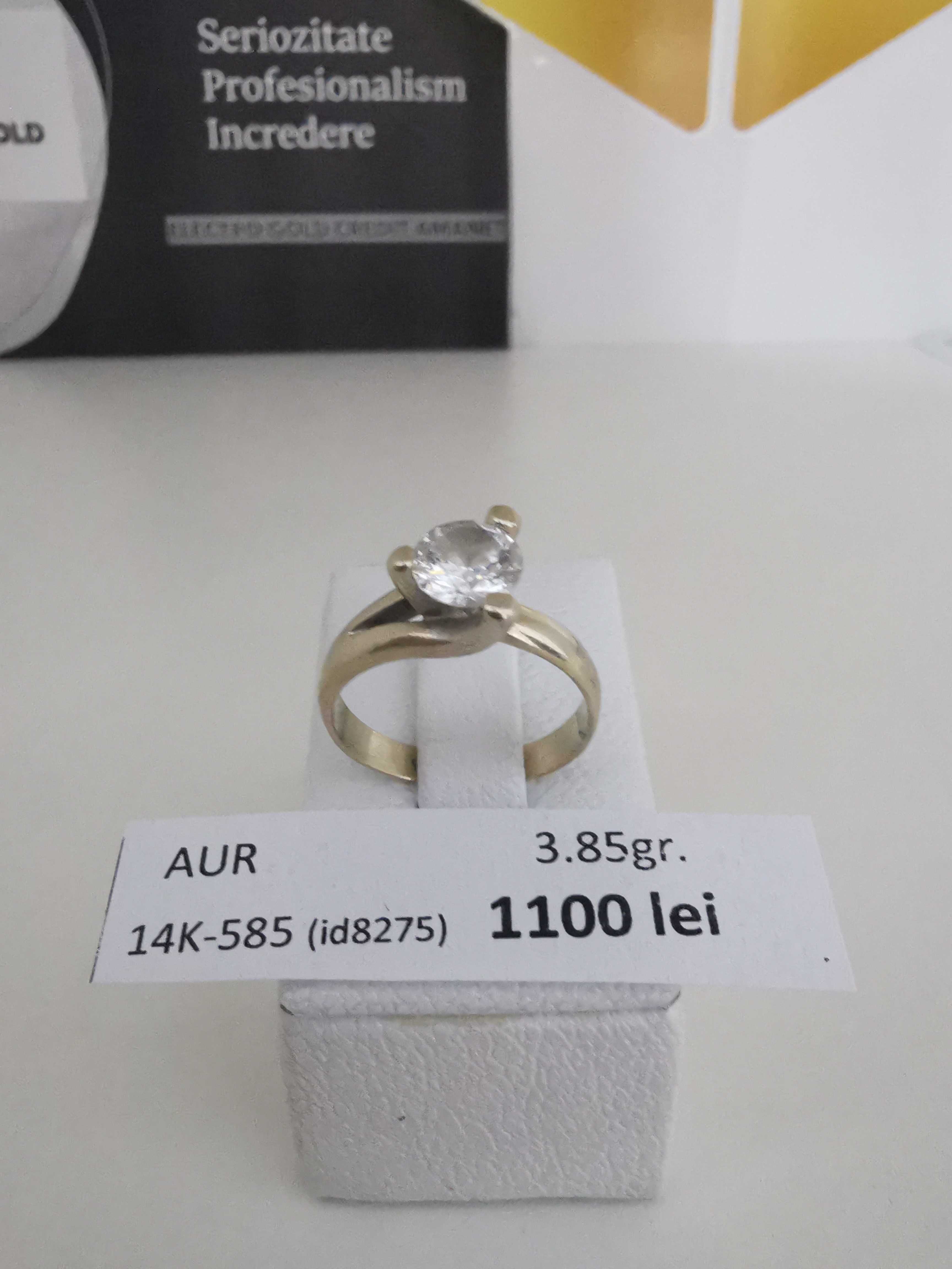 Inel aur alb 14 Karate (3.85 grame) ID8275