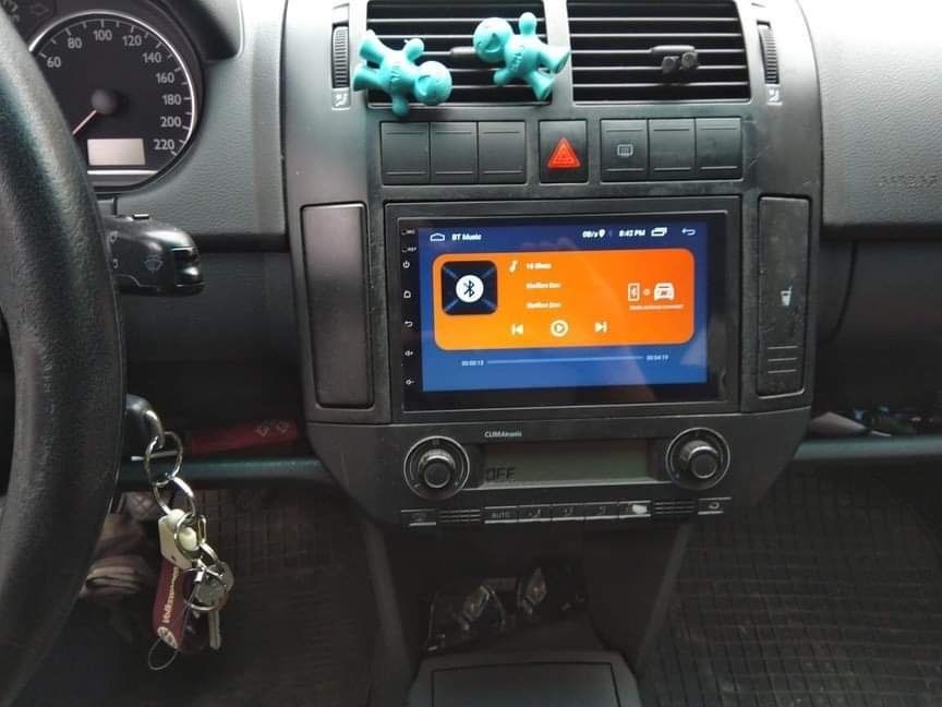 Navigatie GPS Android Polo  Waze YouTube Wifi Bluetooth